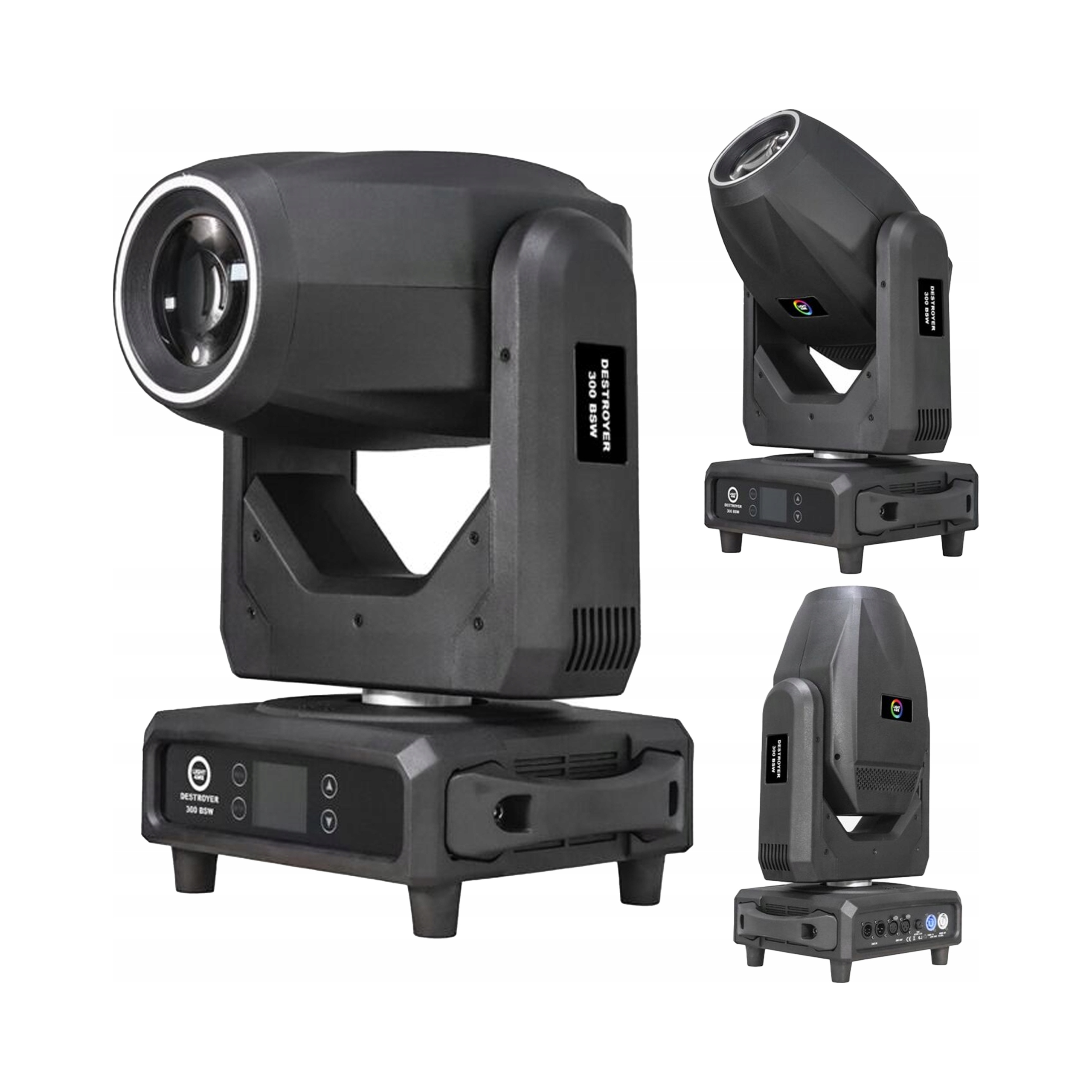LIGHT4ME DESTROYER 300 BSW – Profesjonalna głowica ruchoma LED do efektów świetlnych