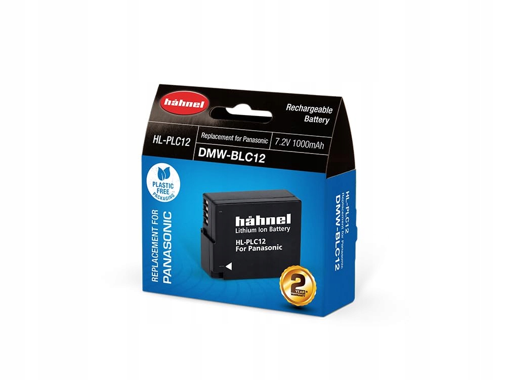 Przeznaczenie: Bateria zamienna do aparatów Panasonic