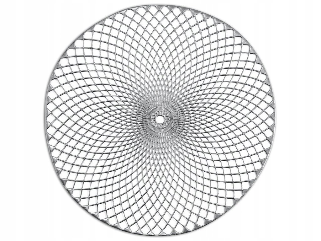 Unikatowy koronkowy wzór podkładki Mandala