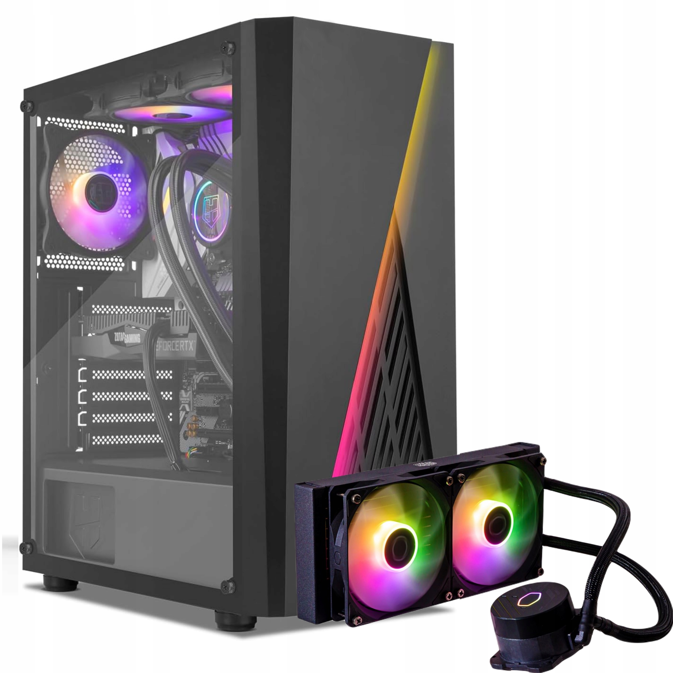 Komputer do gier KING RYZEN 5700X3D – Wydajność na najwyższym poziomie
