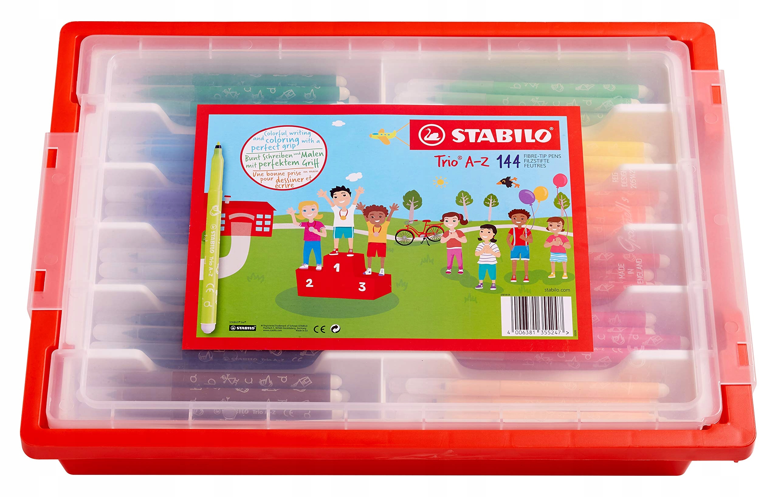 Stabilo Trio A-Z Børnetusch Klassesæt – Idealne pisaki dla dzieci