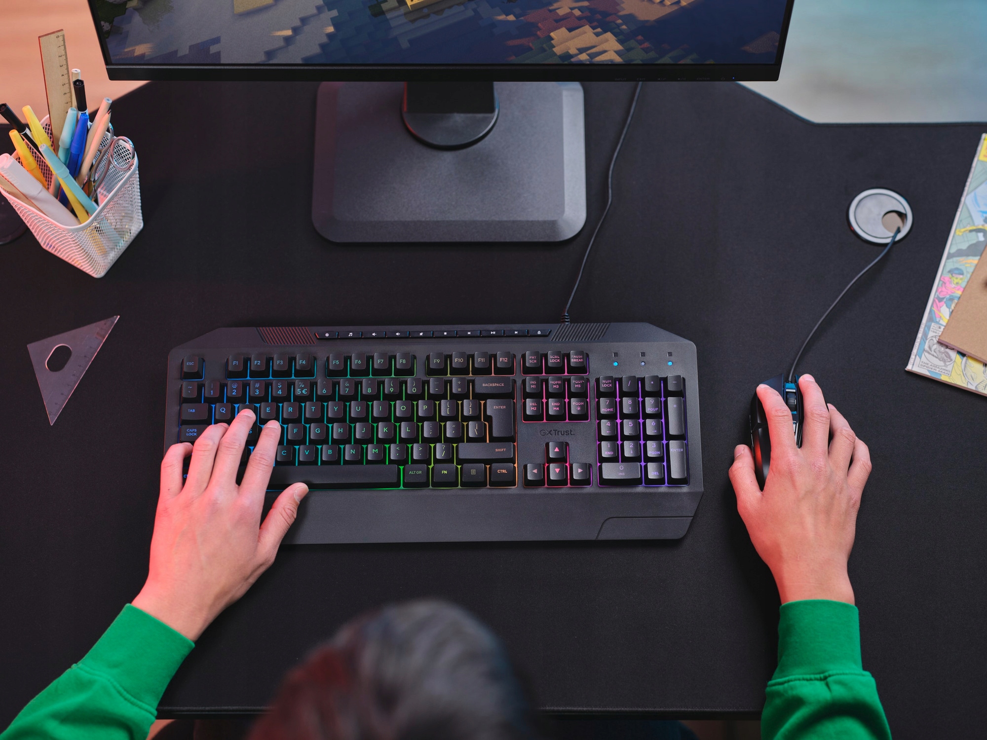 Przyciski membranowe Soft-Touch dla komfortu użytkowania