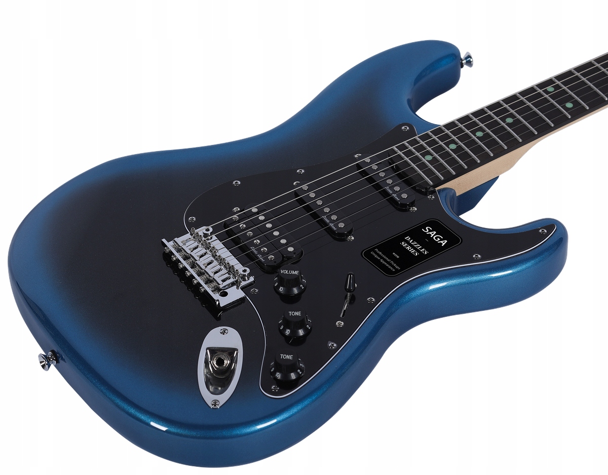 Klasyczny kształt Stratocastera z nowoczesnym wykończeniem