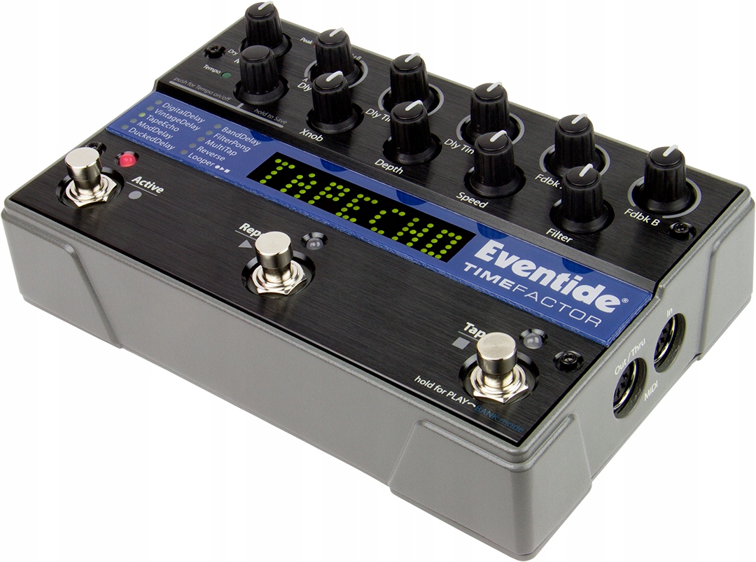 Rozbudowane funkcje delay i looper