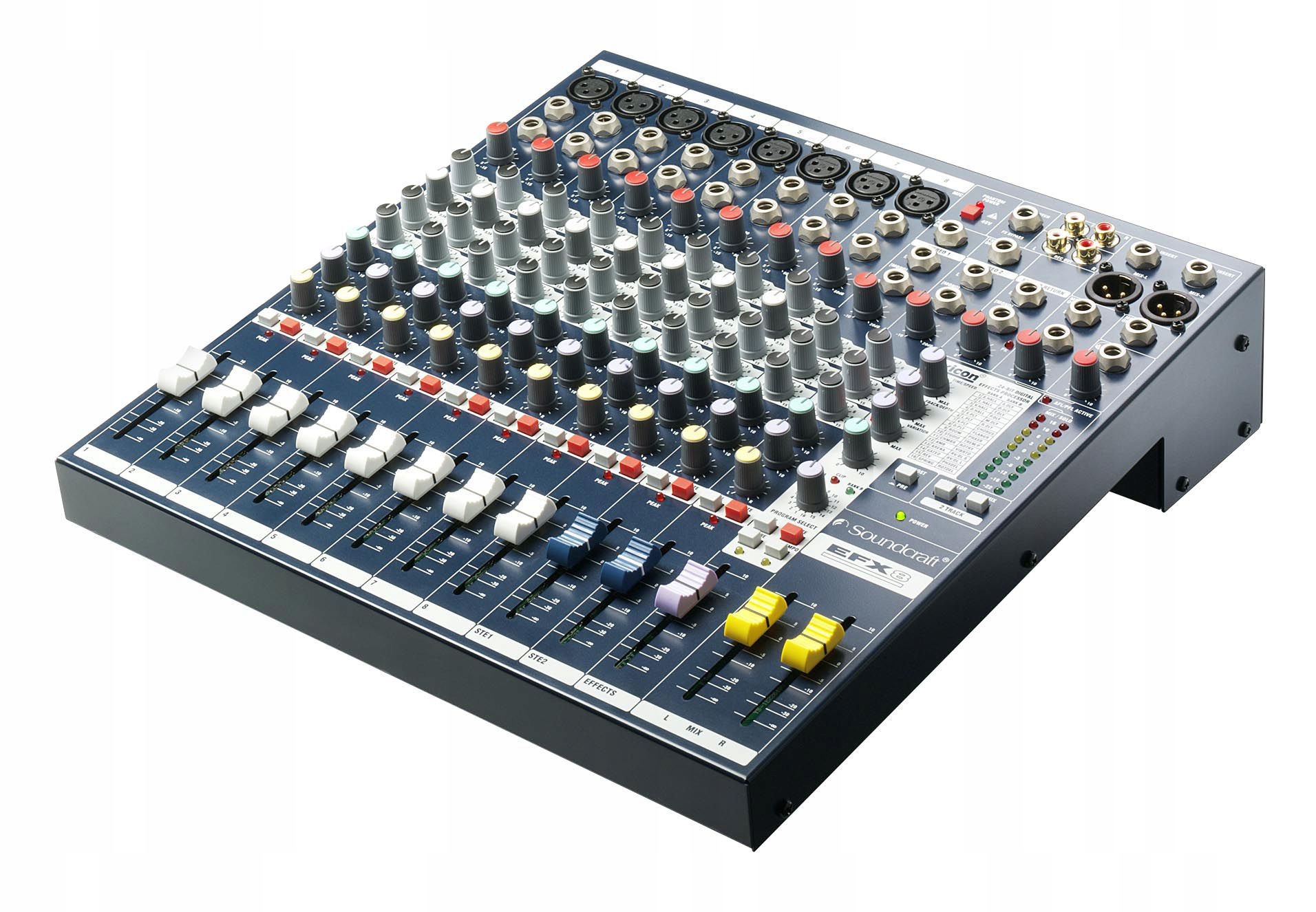 Analogowa konsoleta mikserska Soundcraft EFX8 – Profesjonalne akcesoria studyjne
