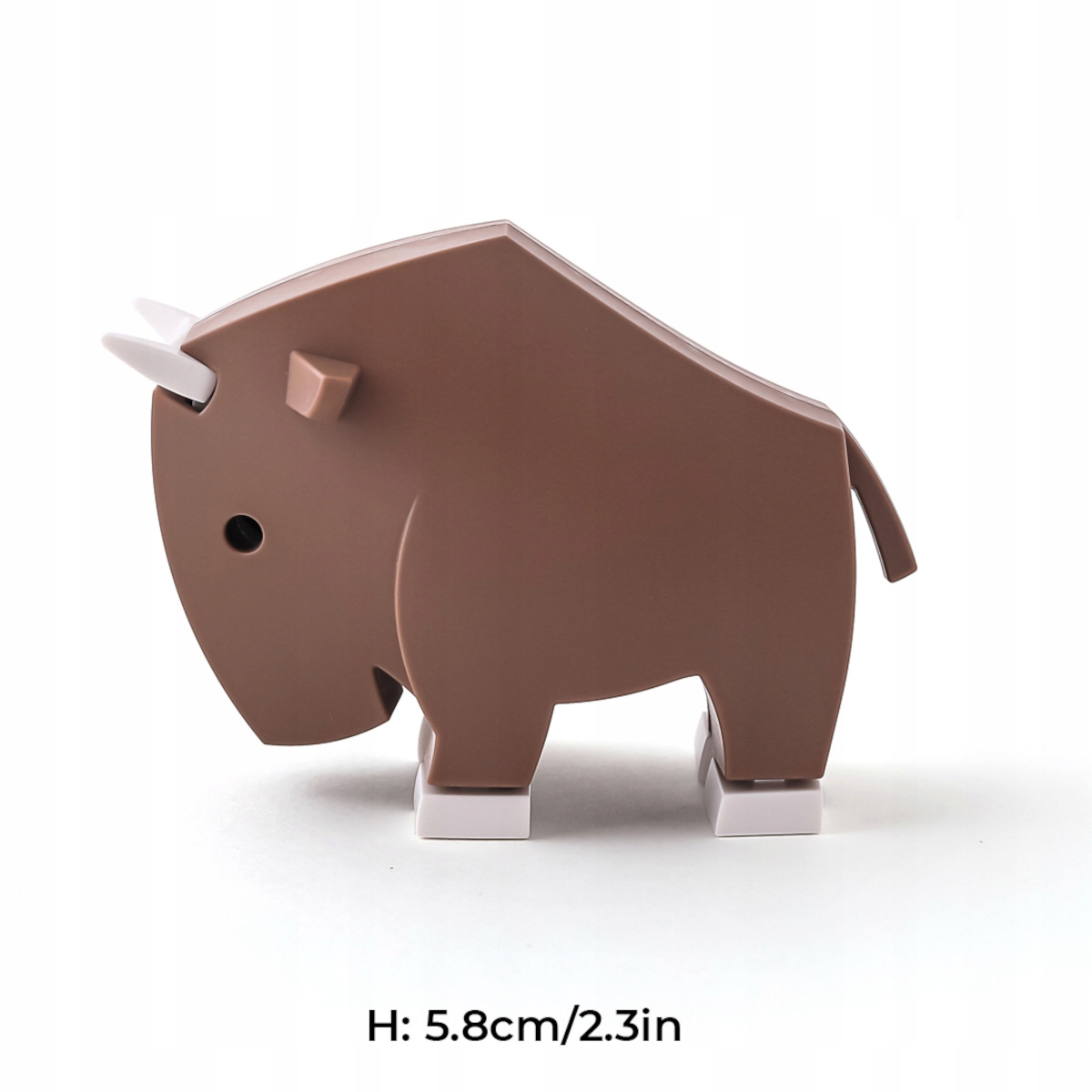 Figurki magnetyczne 3D Half Toys - Rodzina safari Impala i Gnu – Kreatywna zabawa dla dzieci
