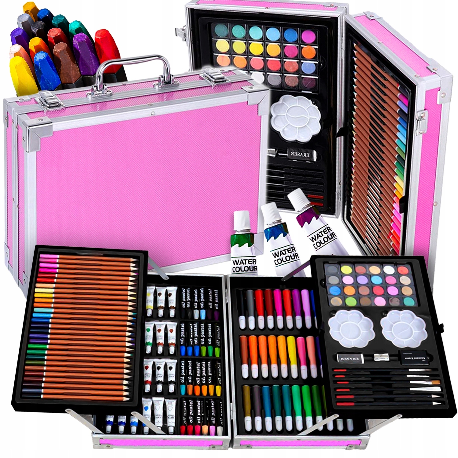 Ekskluzywna walizka – Idealne miejsce na artystyczne przybory