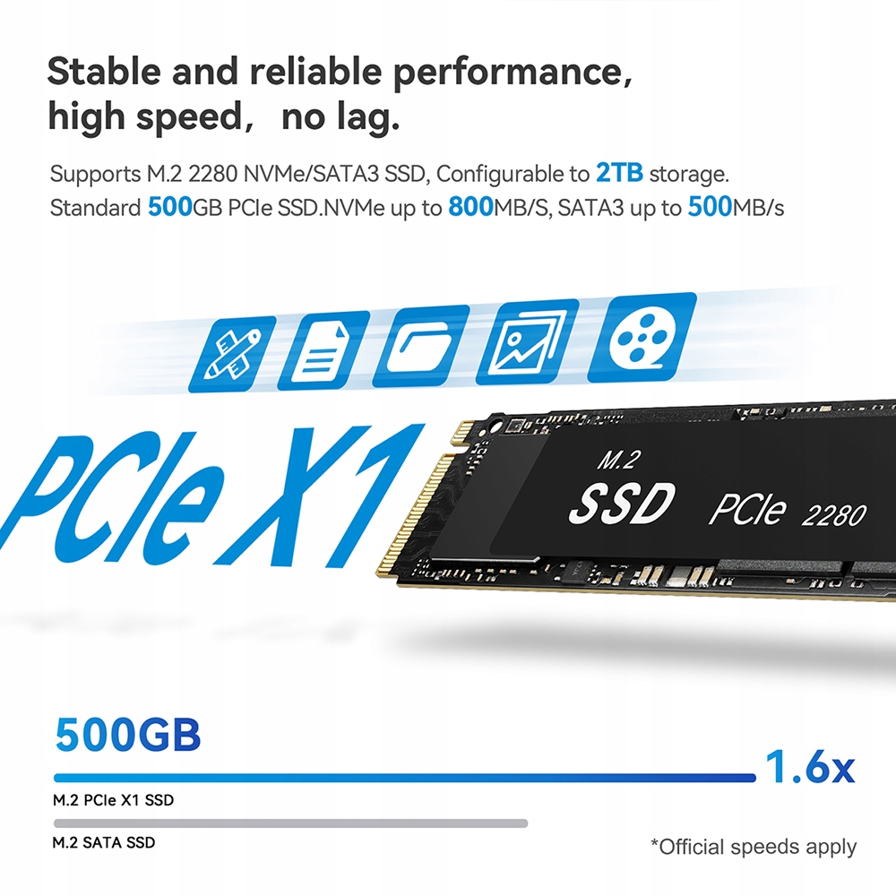 Duża pamięć RAM 16 GB DDR4