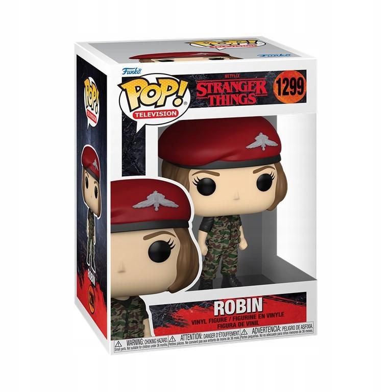 Figurka Funko Pop: Stranger Things Robin 1299 – Kolekcjonerski hit dla fanów