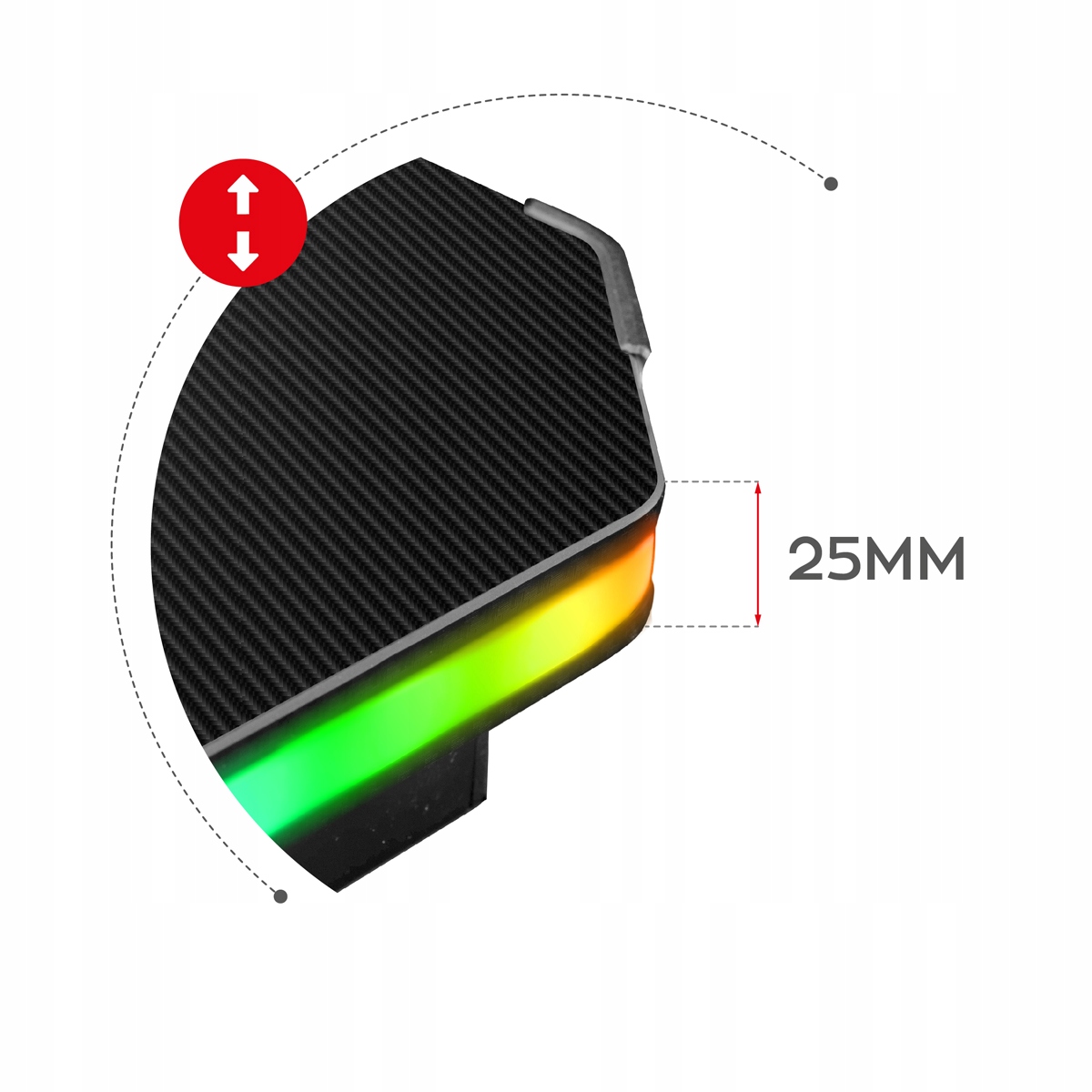 Wytrzymały blat z powłoką Carbon – Trwałość na lata