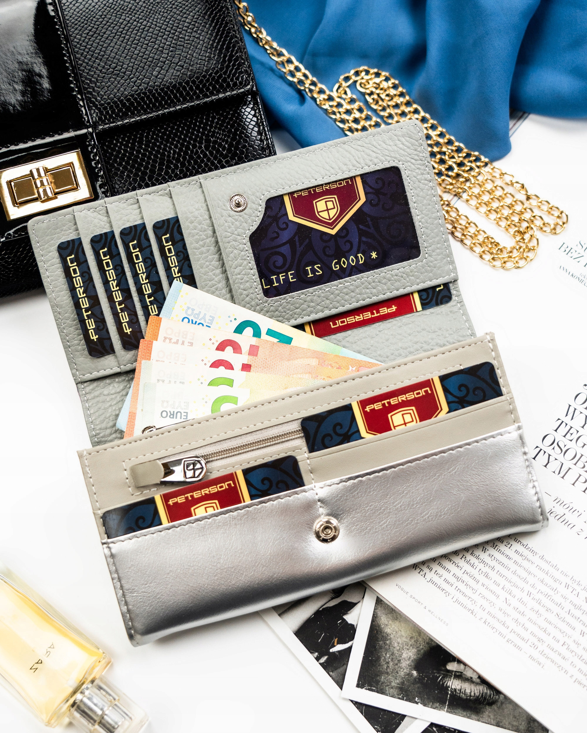 Stylowy design i wielokolorowe wykończenie