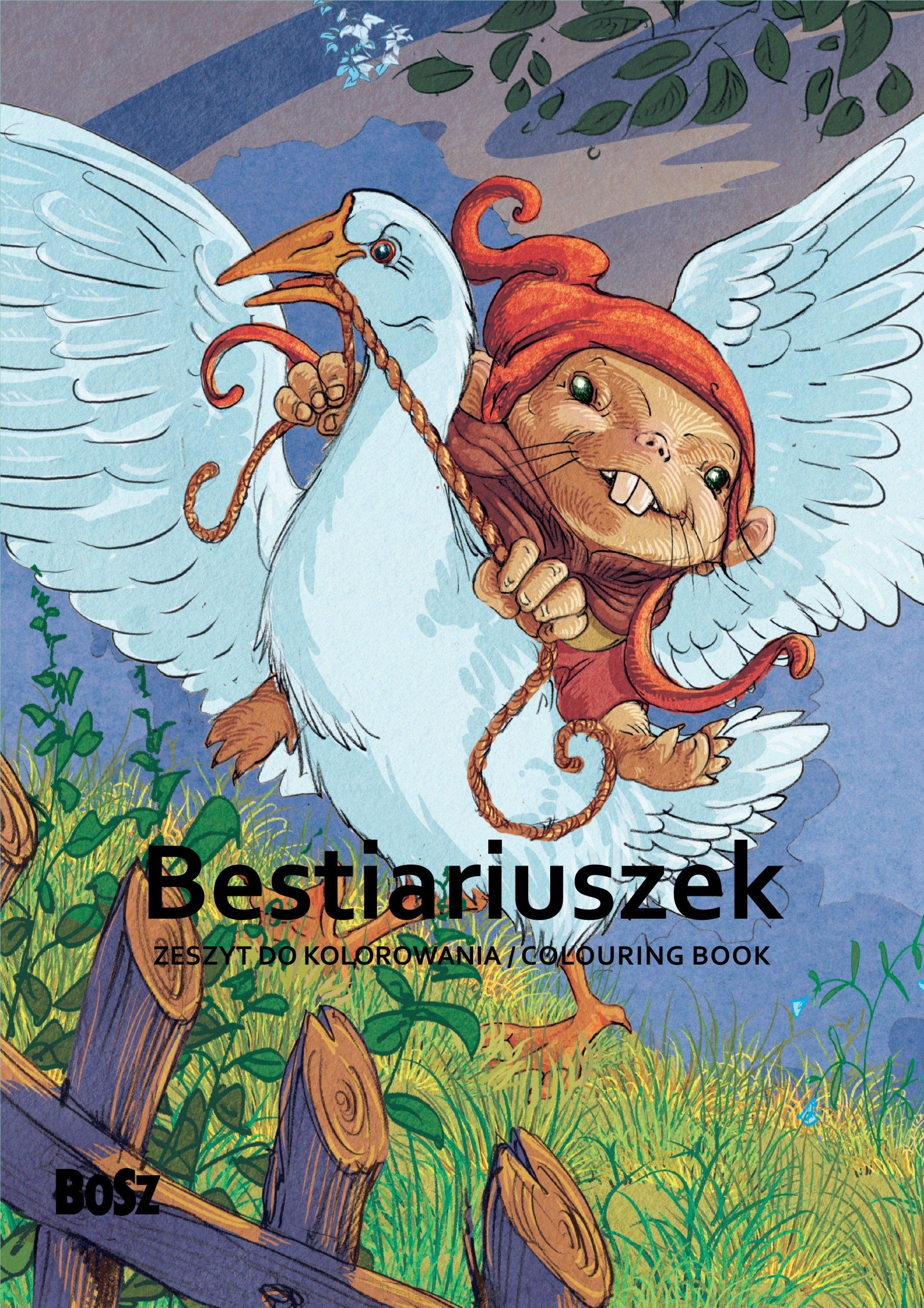 Bestiariuszek – zeszyt do kolorowania dla najmłodszych