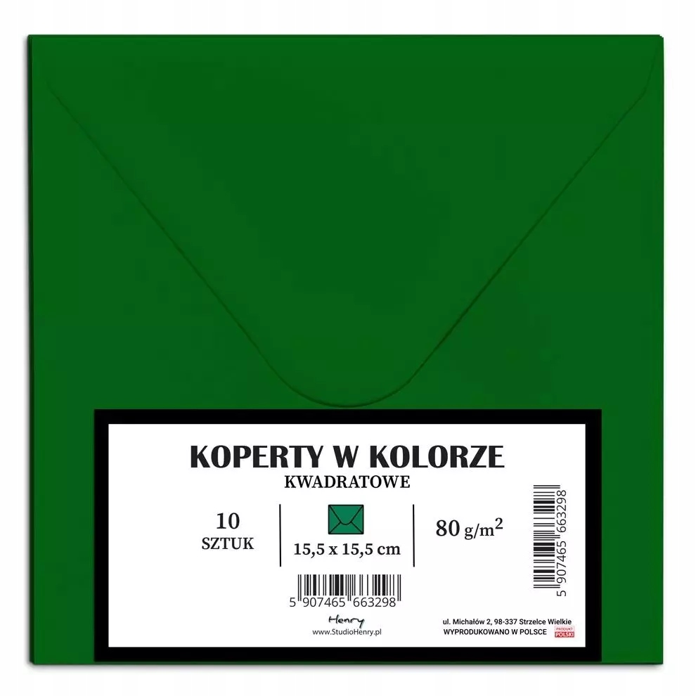 Koperty KW butelka 10 szt – Idealne do biura i firmy