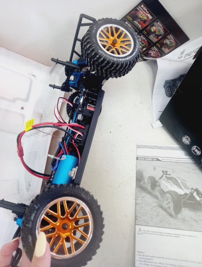 Elektryczny silnik 540 i napęd na cztery koła