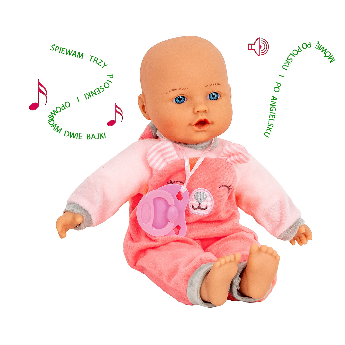 Interaktywne funkcje – Śpiew i opowiadanie bajek