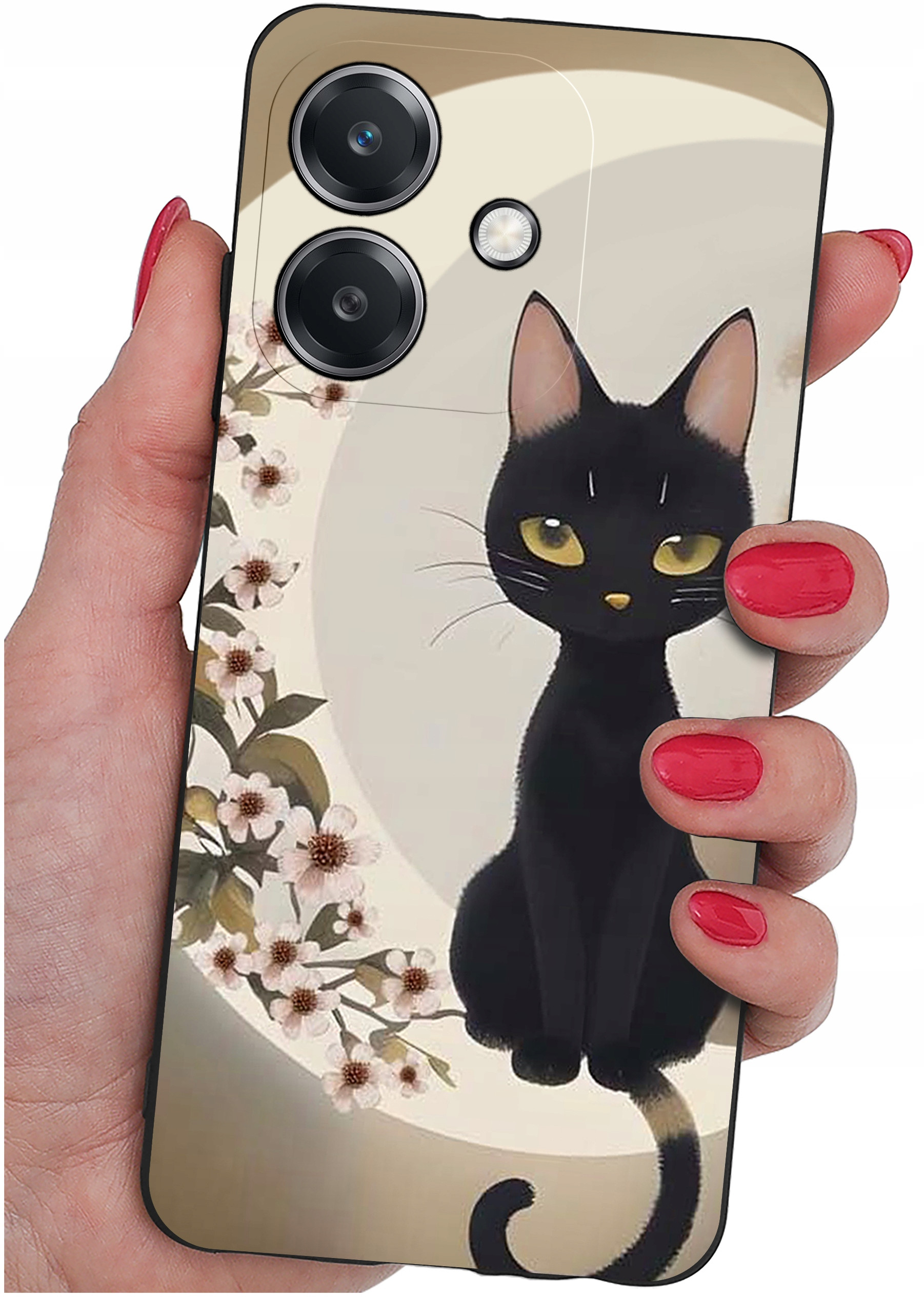 Etui do Oppo A40 | A40M | WZORY | SILIKONOWE MATT SZKŁO 9H – Ochrona i styl w jednym