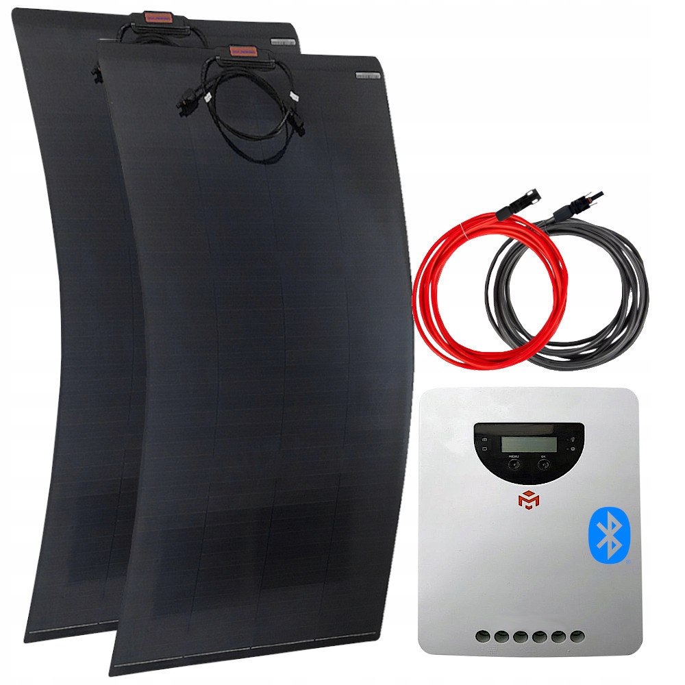 Zestaw solarny elastyczny 300W 12V MPPT – Wydajne zasilanie dla Twojego domu i ogrodu