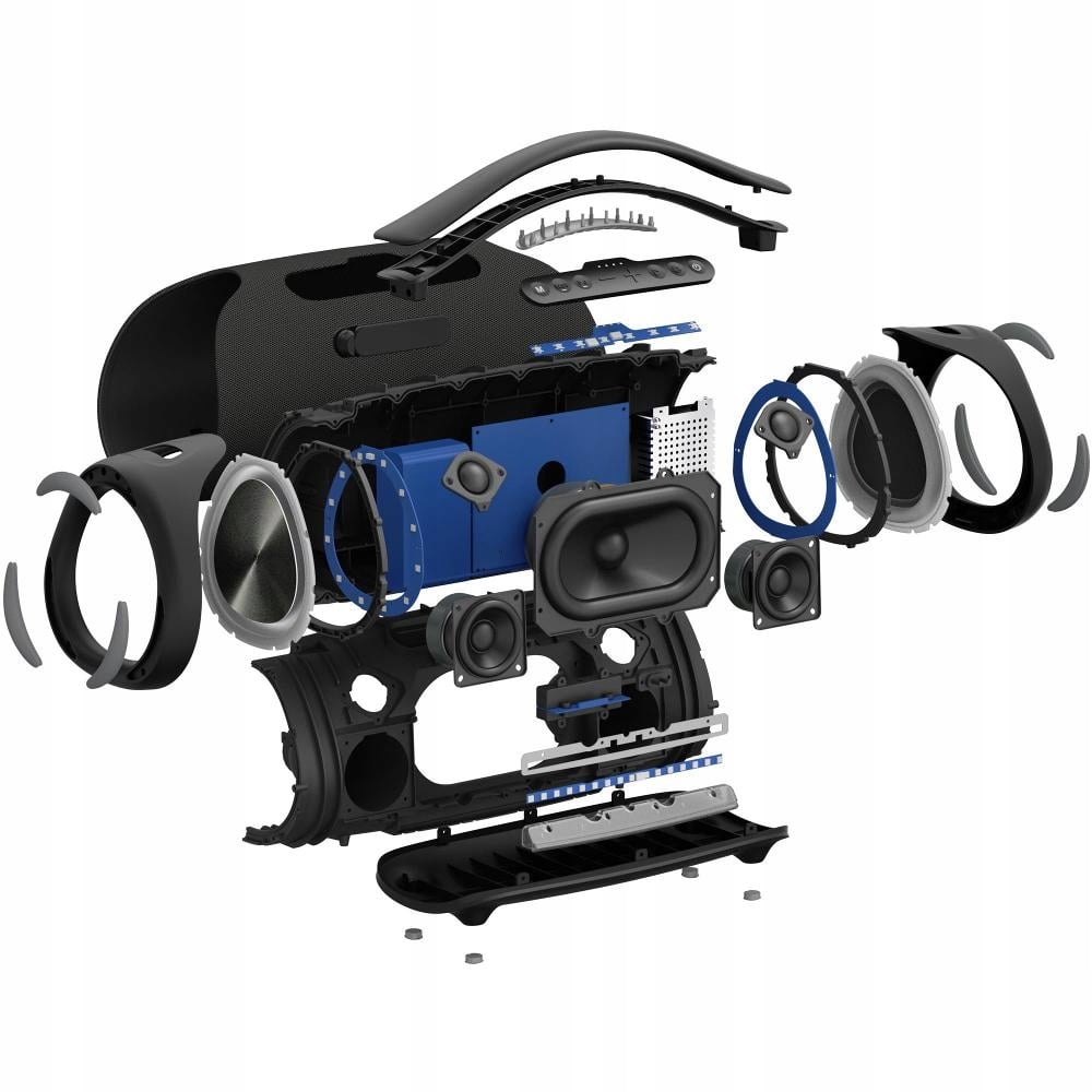 Przycisk BASS BOOST – Wzmocnienie basów dla lepszego brzmienia