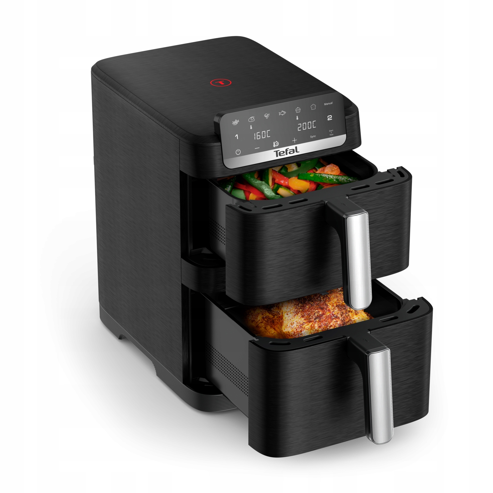 Tefal EY7528E0 Fry Stack 10L – Nowoczesna frytkownica beztłuszczowa