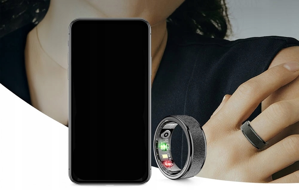 Smartring Colmi R10 18.3MM 8 (czarny) – Inteligentny pierścień dla aktywnych