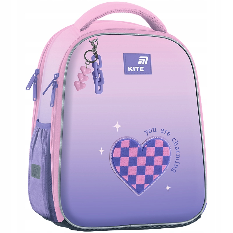 Plecak Kite hard-shaped 555 Charming – Idealny tornister dla dziewczynki