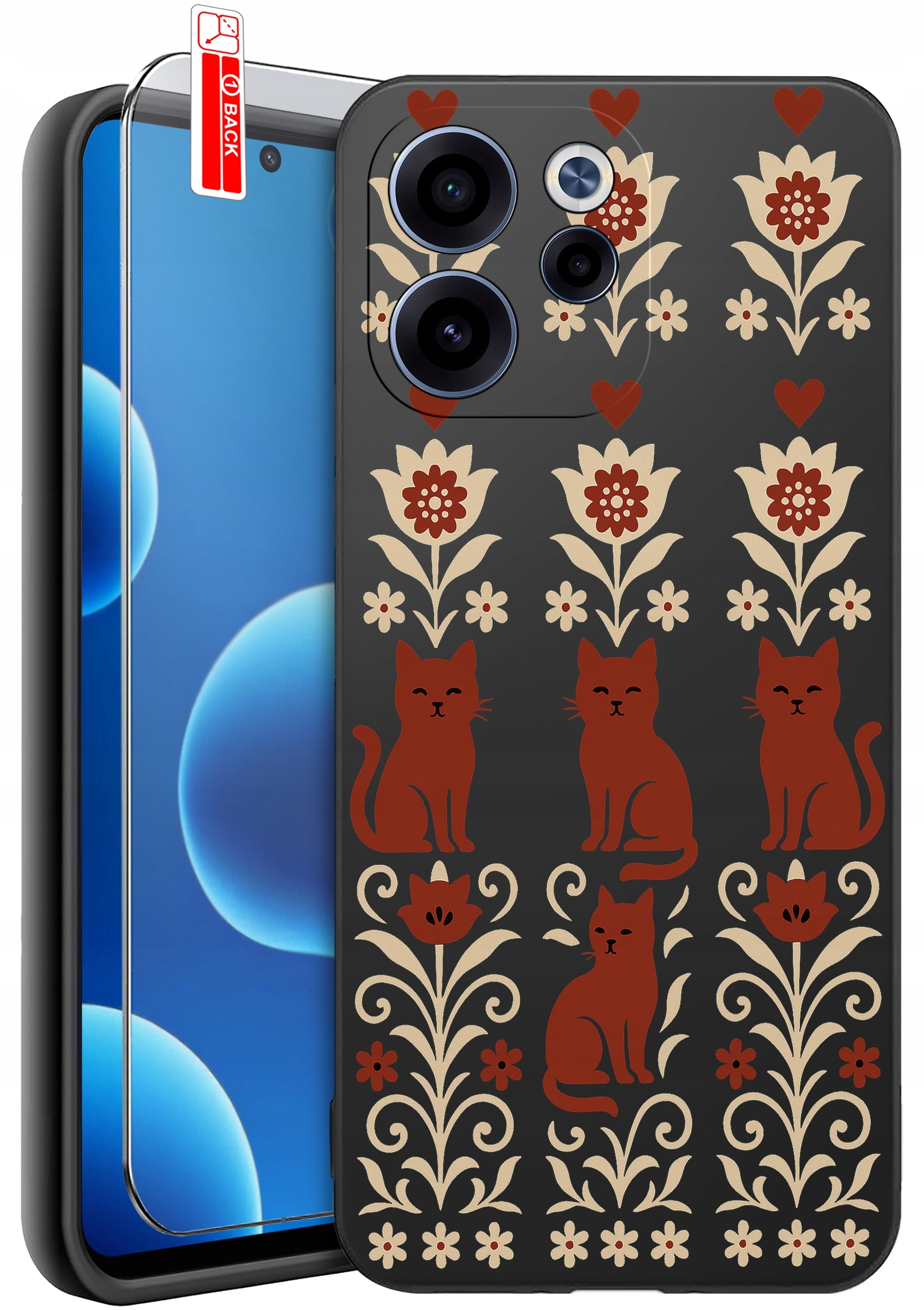 Etui silikonowe Matt Case do Oppo Reno15 F i 15 FS – Ochrona i styl w jednym