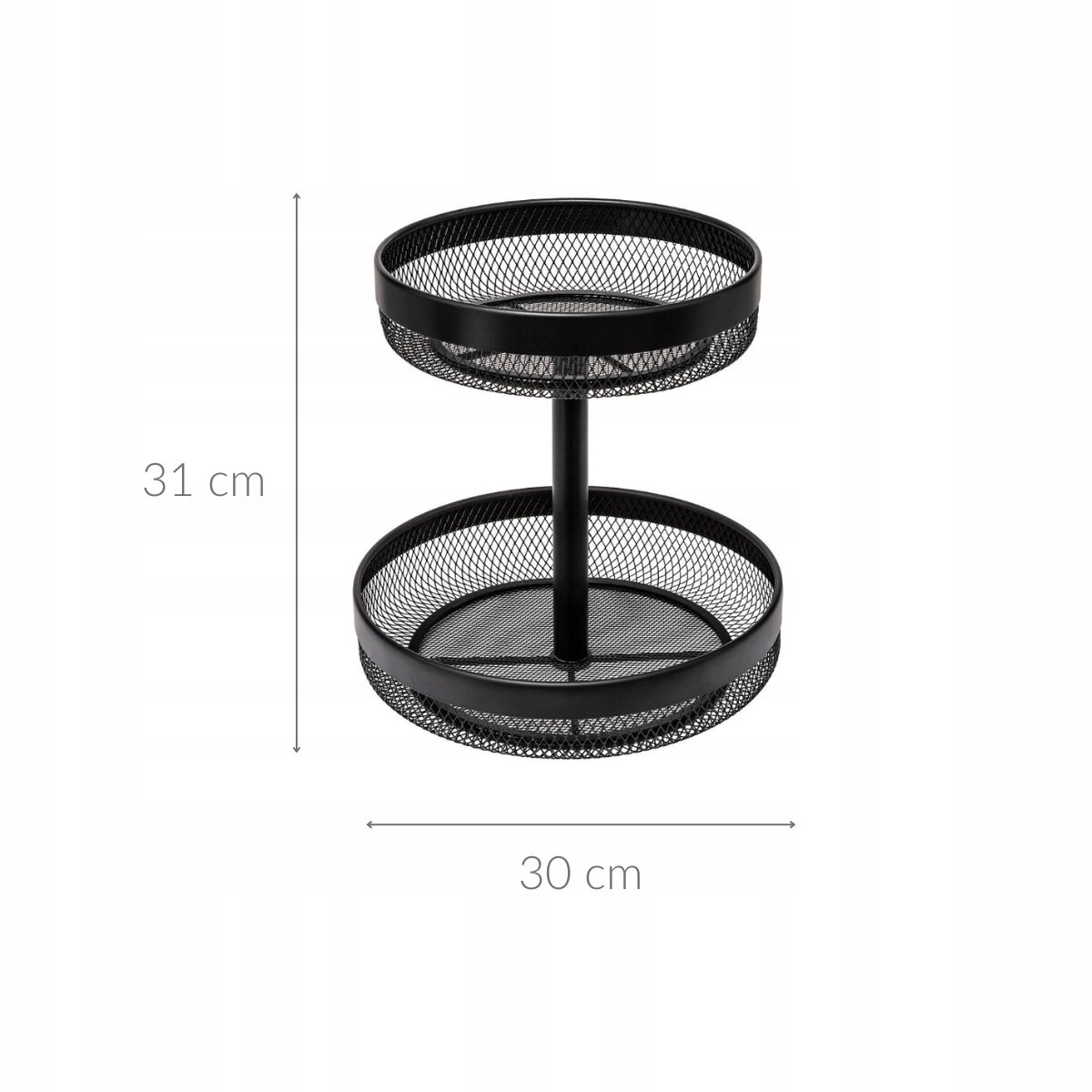 Dwupoziomowa konstrukcja dla lepszej organizacji owoców