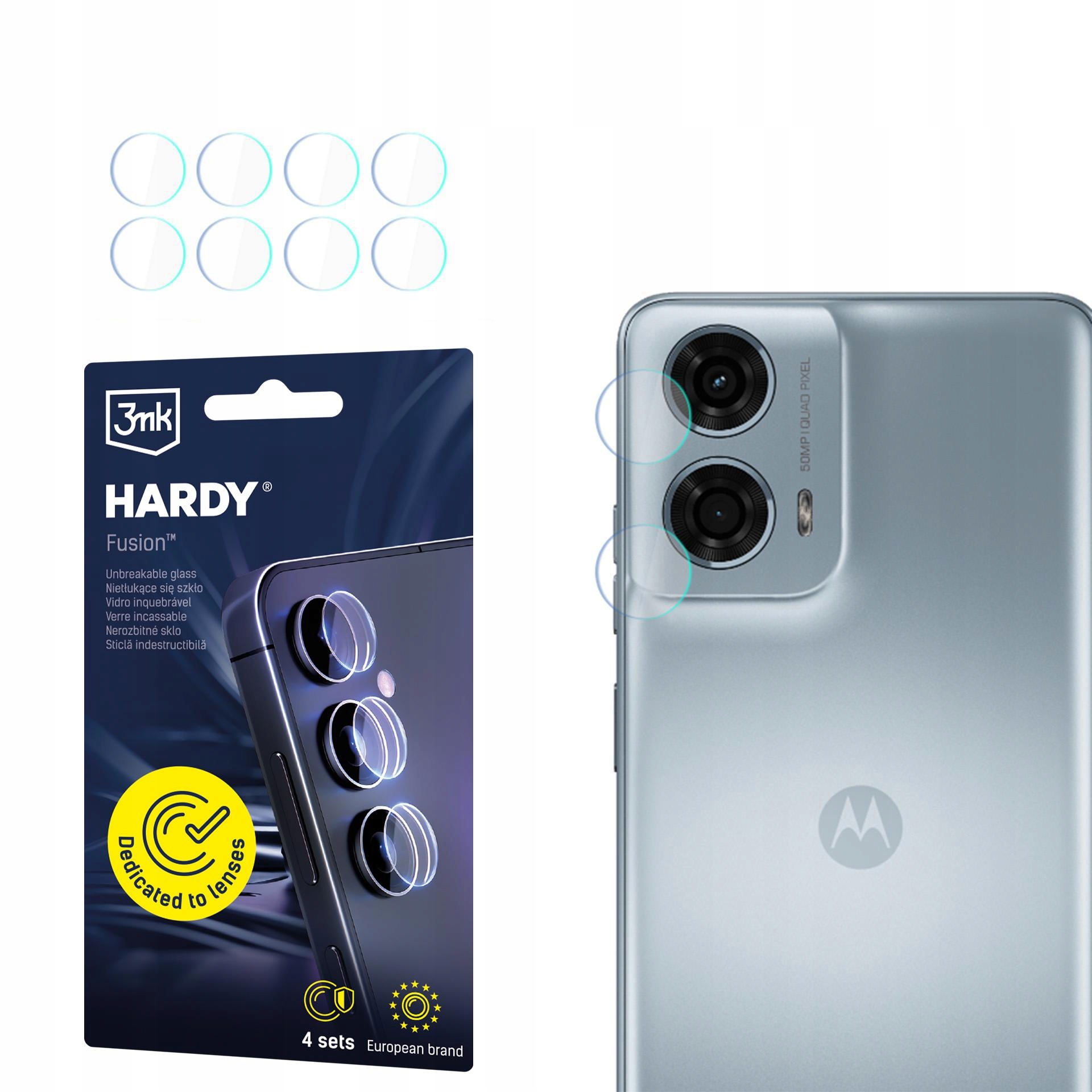 Motorola Moto G24 Power – Ochrona obiektywu z 3mk Hardy Fusion Lens