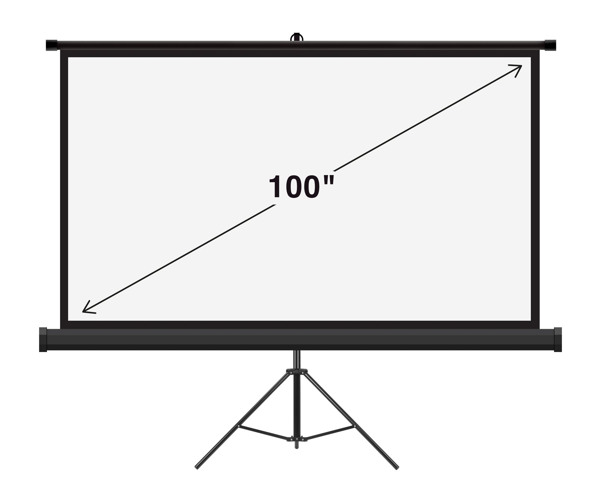 Ekran projekcyjny na statywie Camrock Matte T 100