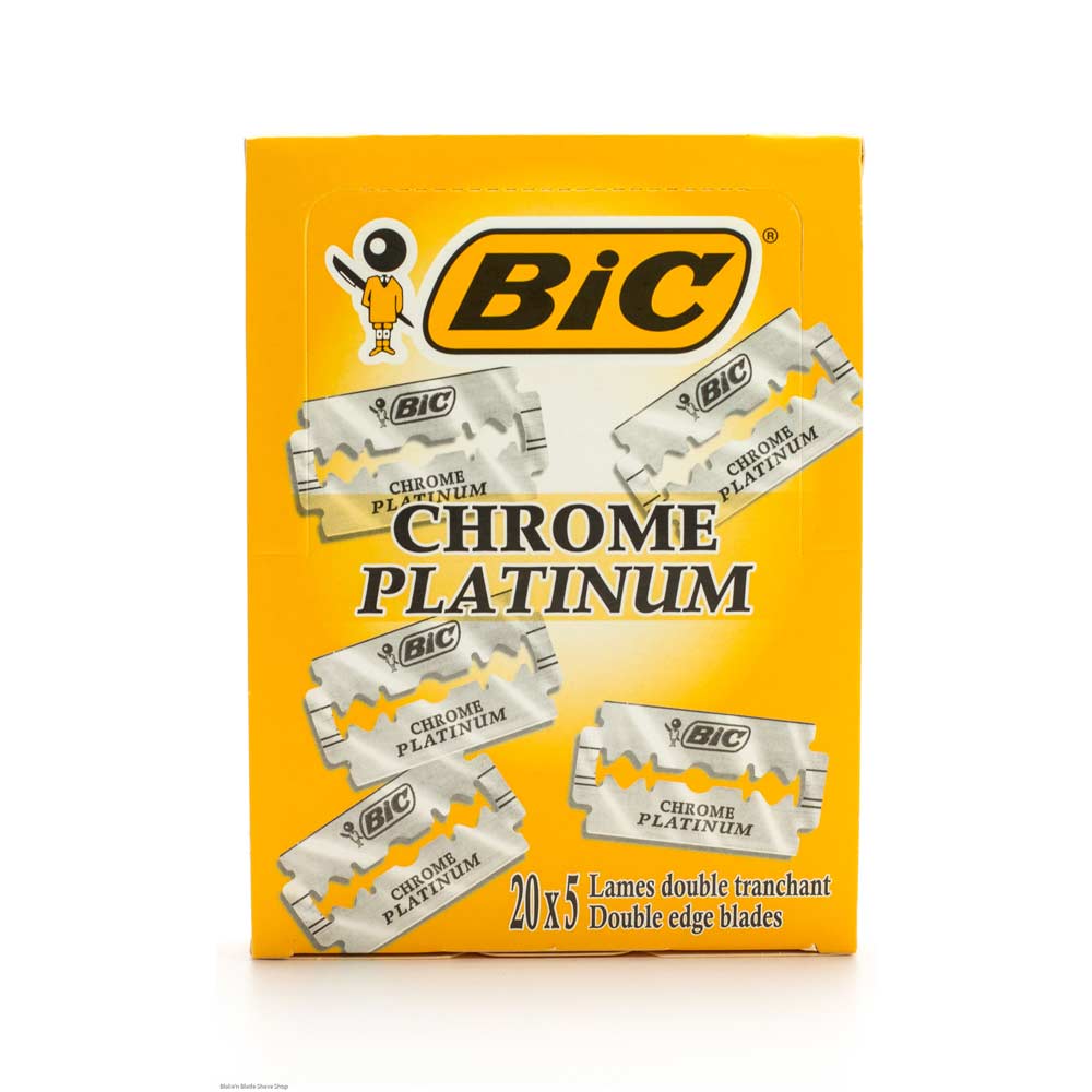 Bic Chrome Platinum żyletki 20 szt x 5 – Idealne do codziennej pielęgnacji