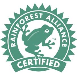 Certyfikat Rainforest Alliance na opakowaniach kawy Nespresso ...