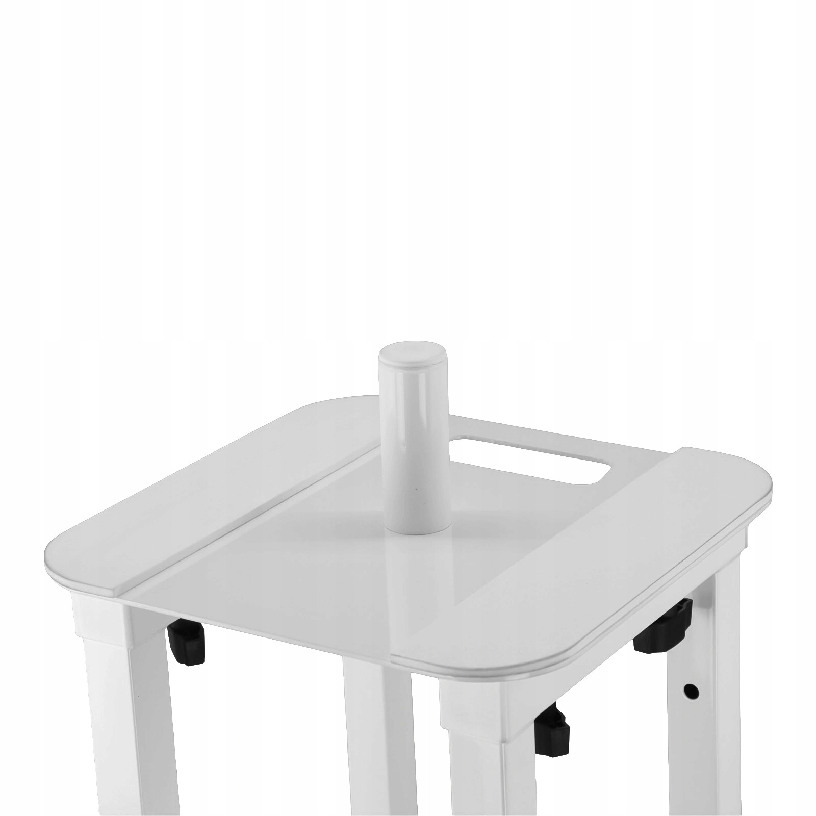 Biały totem 100-175cm PTS23W – Profesjonalny statyw sceniczny dla DJ-ów