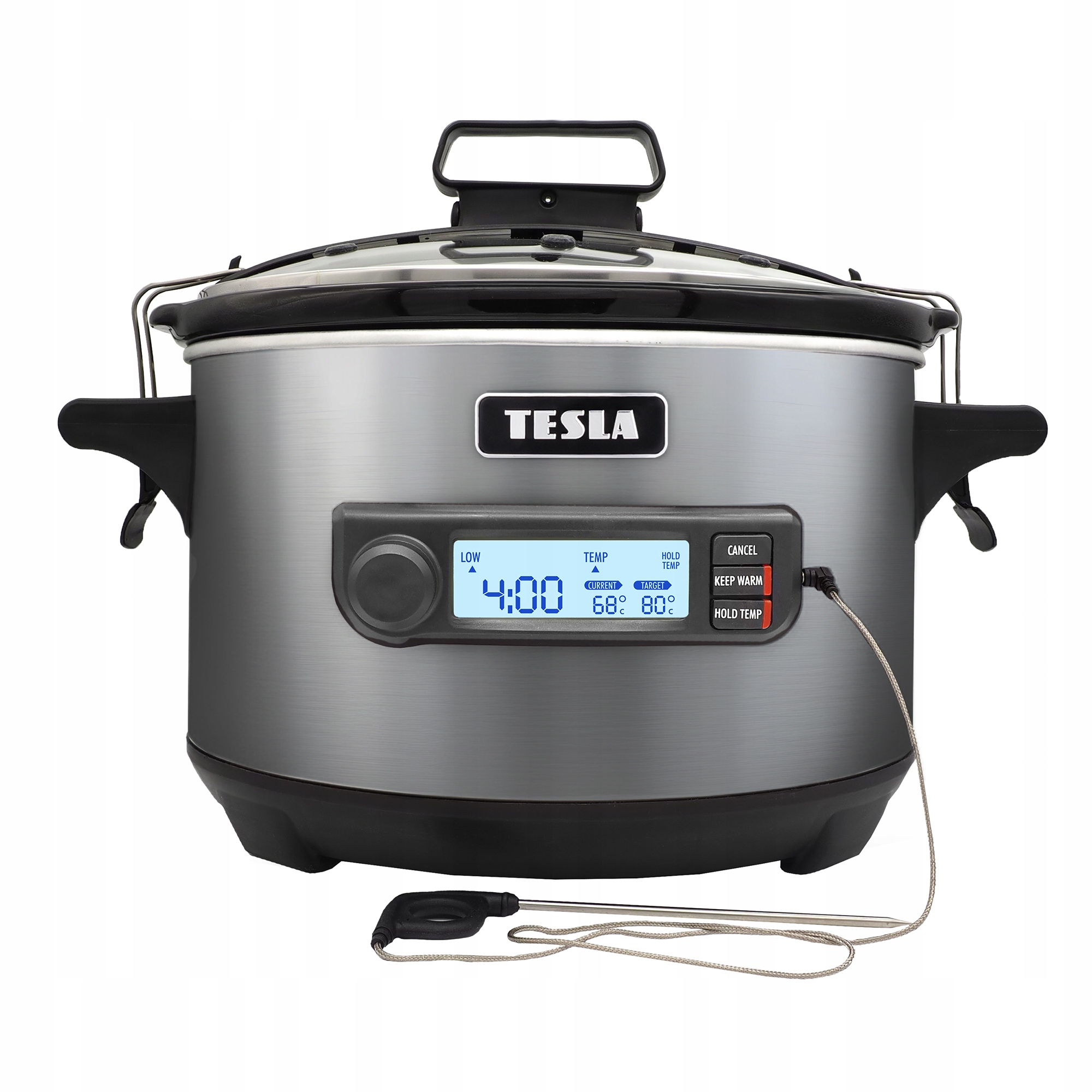 TESLA SlowCook S900 Plus – Wolnowar z sondą temperatury dla perfekcyjnych potraw