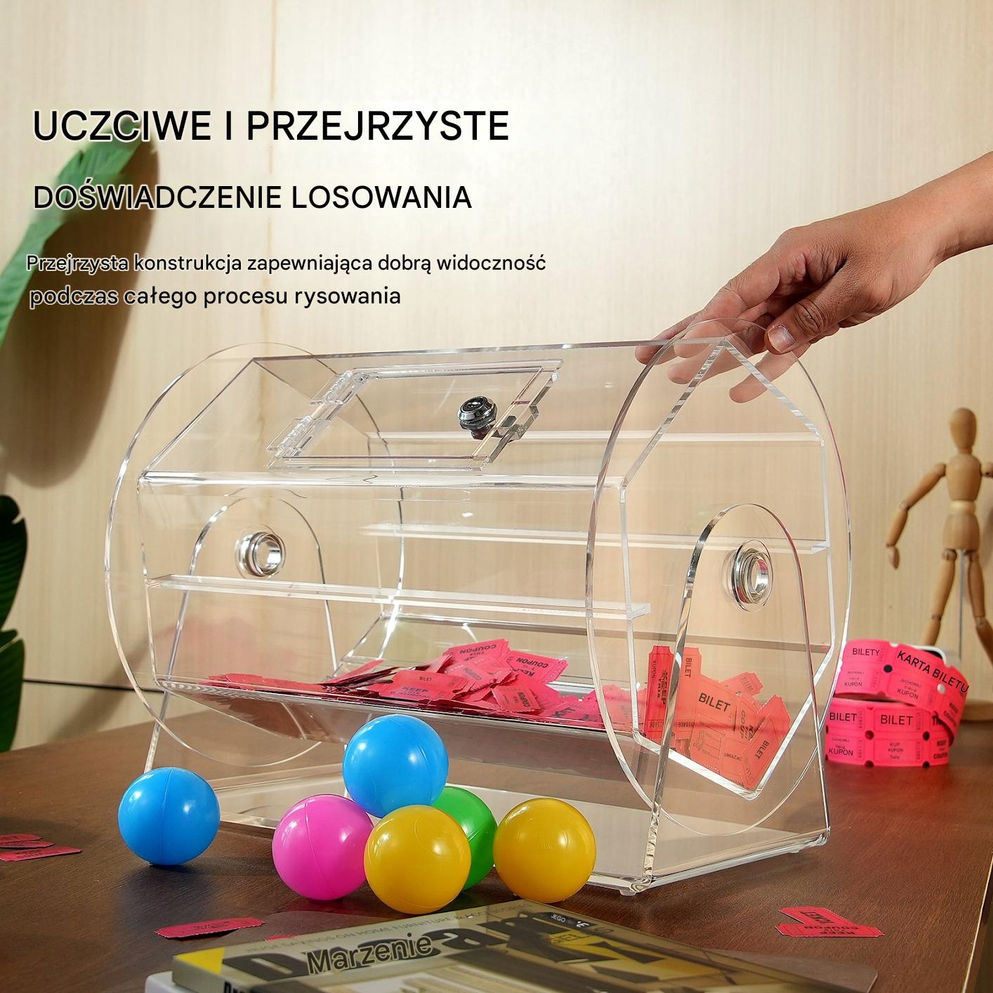 Transparentność losowania – Pełna widoczność dla uczestników