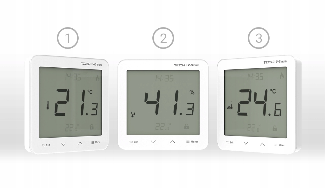 Pomiar temperatury podłogi i powietrza