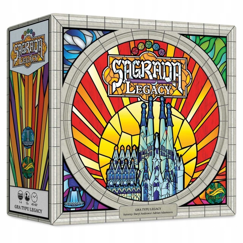Sagrada Legacy – Gra planszowa o tworzeniu witraży