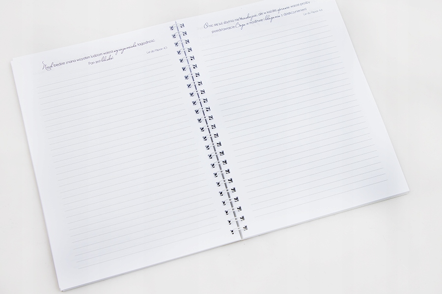 Wersety biblijne na każdej stronie – Inspiracja w Twoich rękach