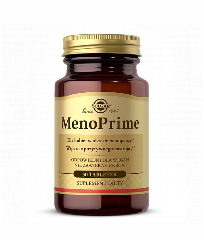 SOLGAR Meno Prime – Suplement diety dla kobiet w okresie menopauzy