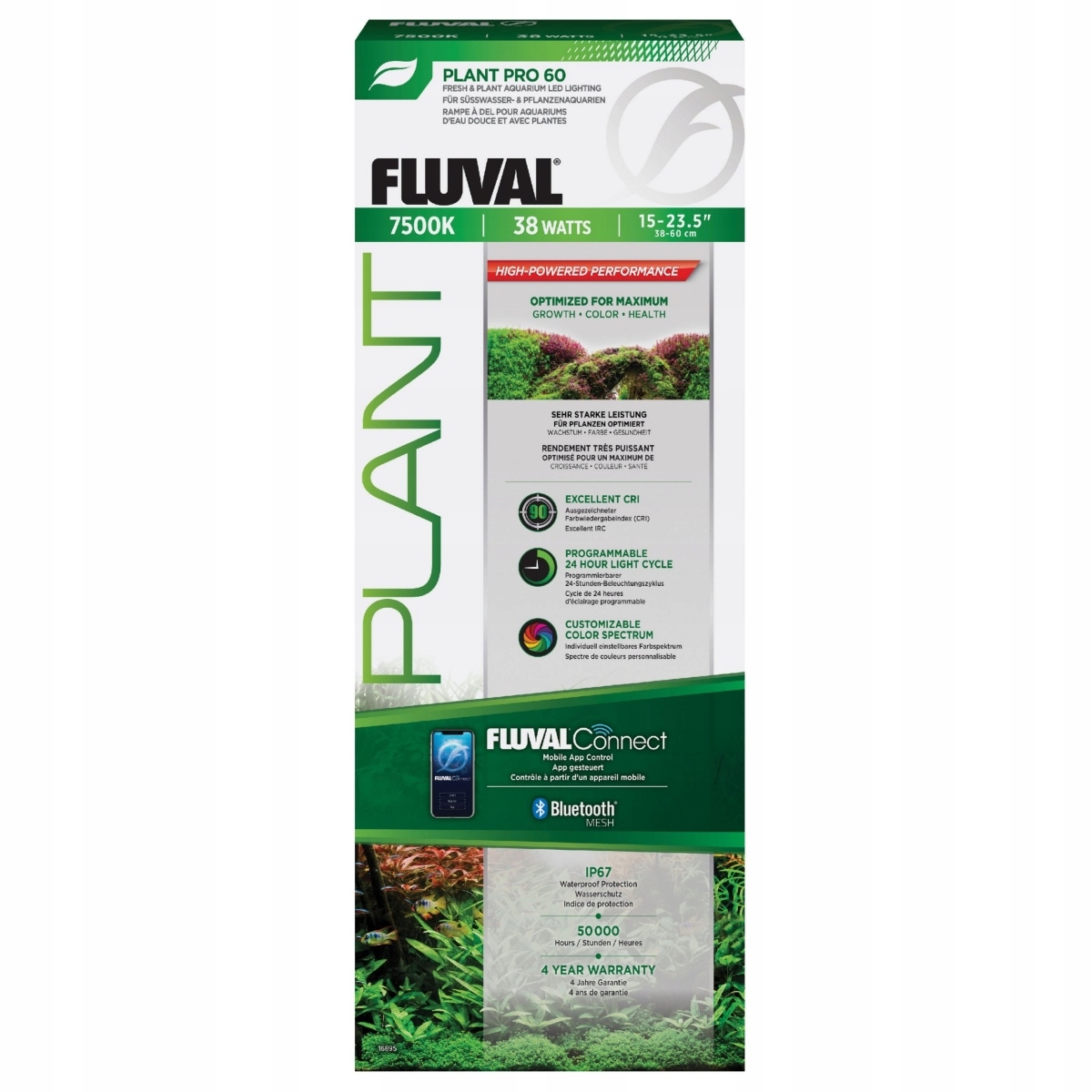 Fluval Plant PRO 4.0 LED 38W – Innowacyjne oświetlenie do akwarium