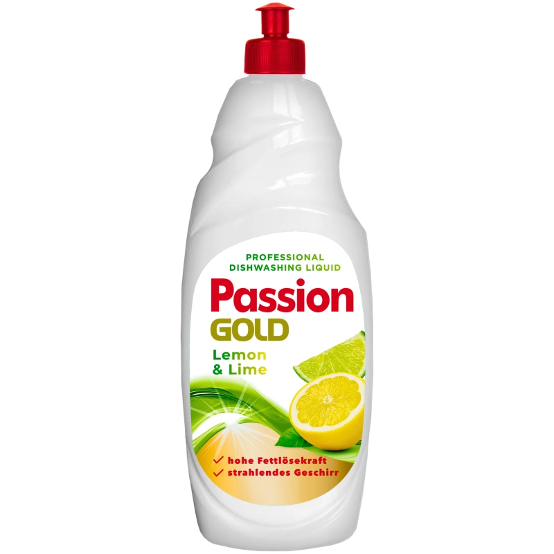 Passion Gold Płyn do Mycia Naczyń Cytryna i Limonka 850 ml – Skuteczność i świeżość w Twojej kuchni