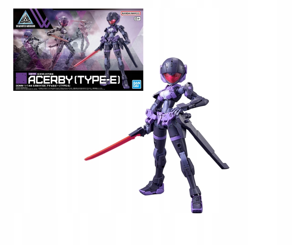 Oryginalne japońskie modele GUNPLA