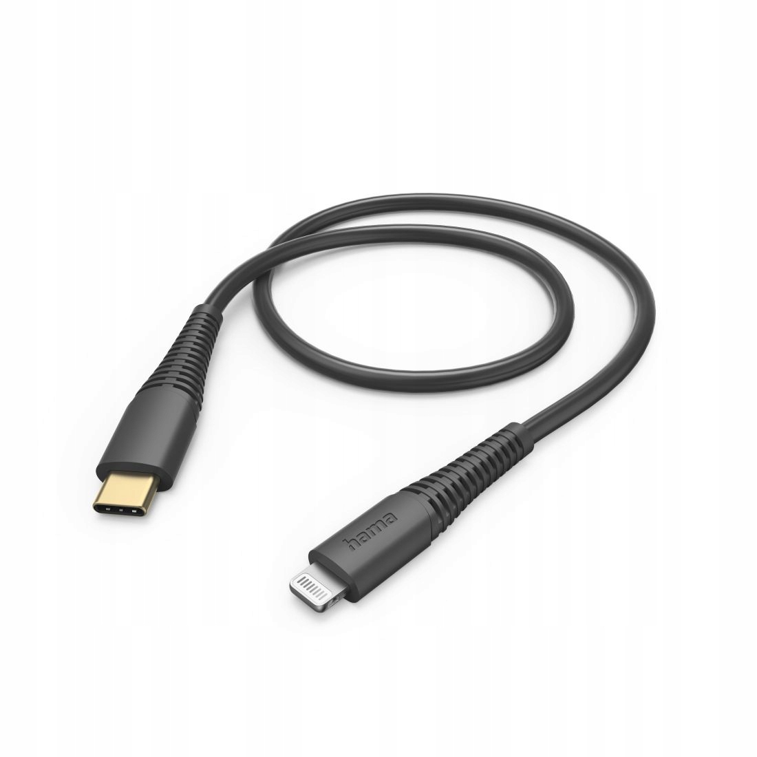Kabel USB-C - Lightning 1.5 m Czarny (002016020000) – Szybkie ładowanie i transfer danych