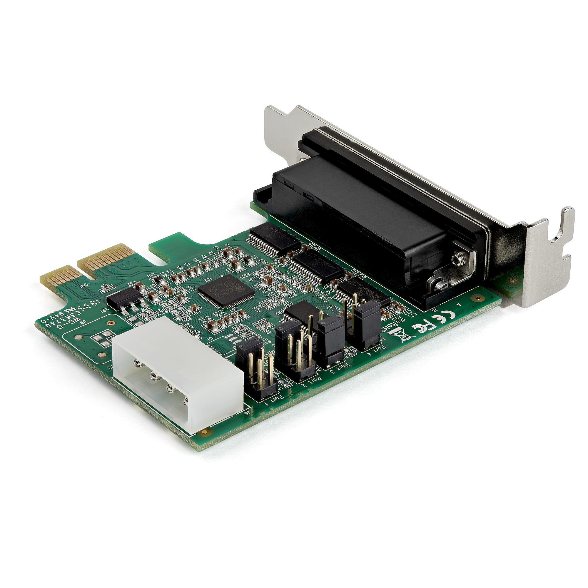 Interfejs hosta PCIe i wyjście seryjne