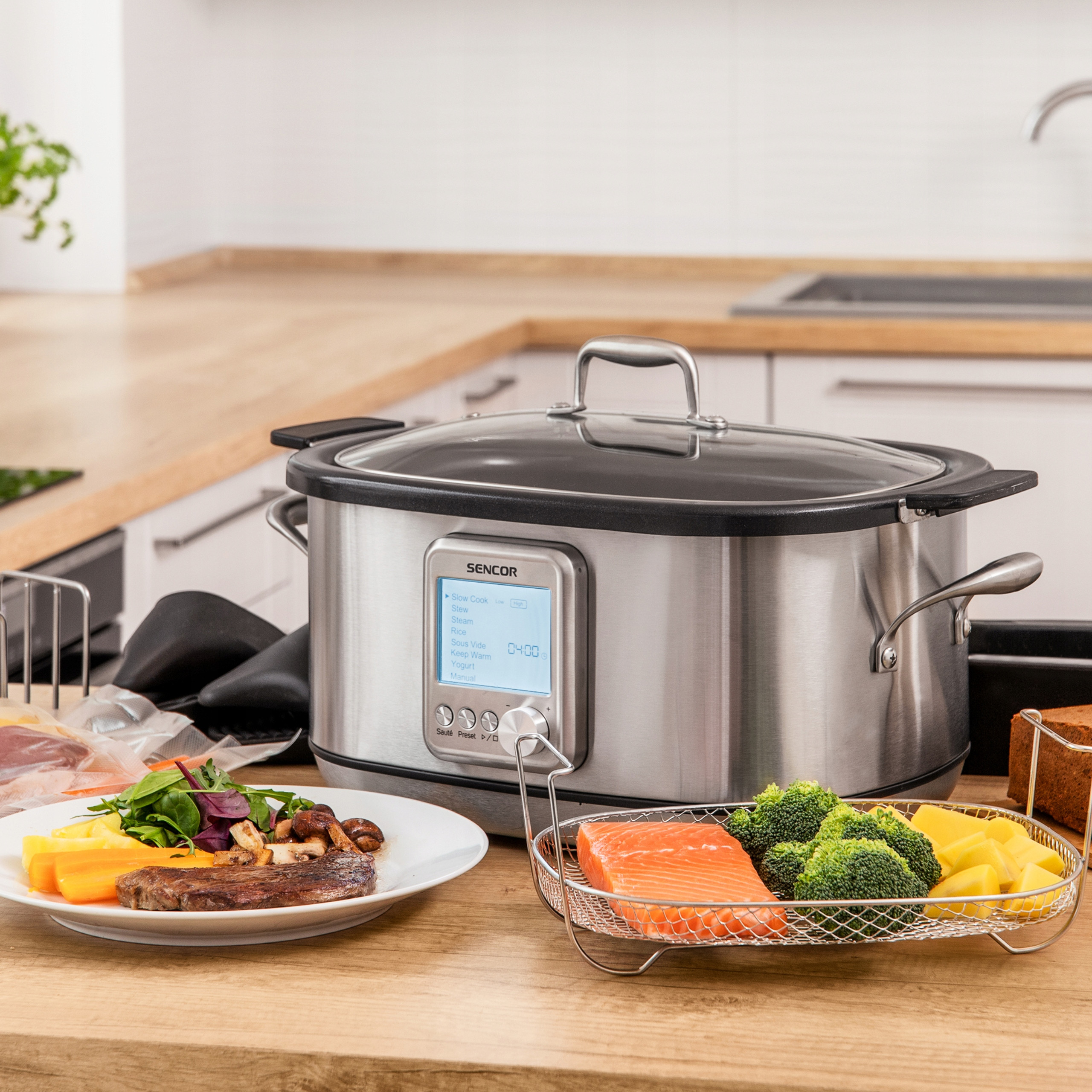 Zachowanie smaku i aromatu dzięki szczelnej pokrywie