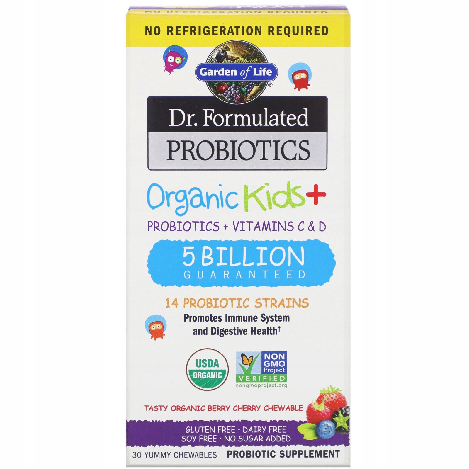 Dr. Formulated Probiotics Kids+ Berry Cherry – Zdrowie jelit dla dzieci w smacznej formie