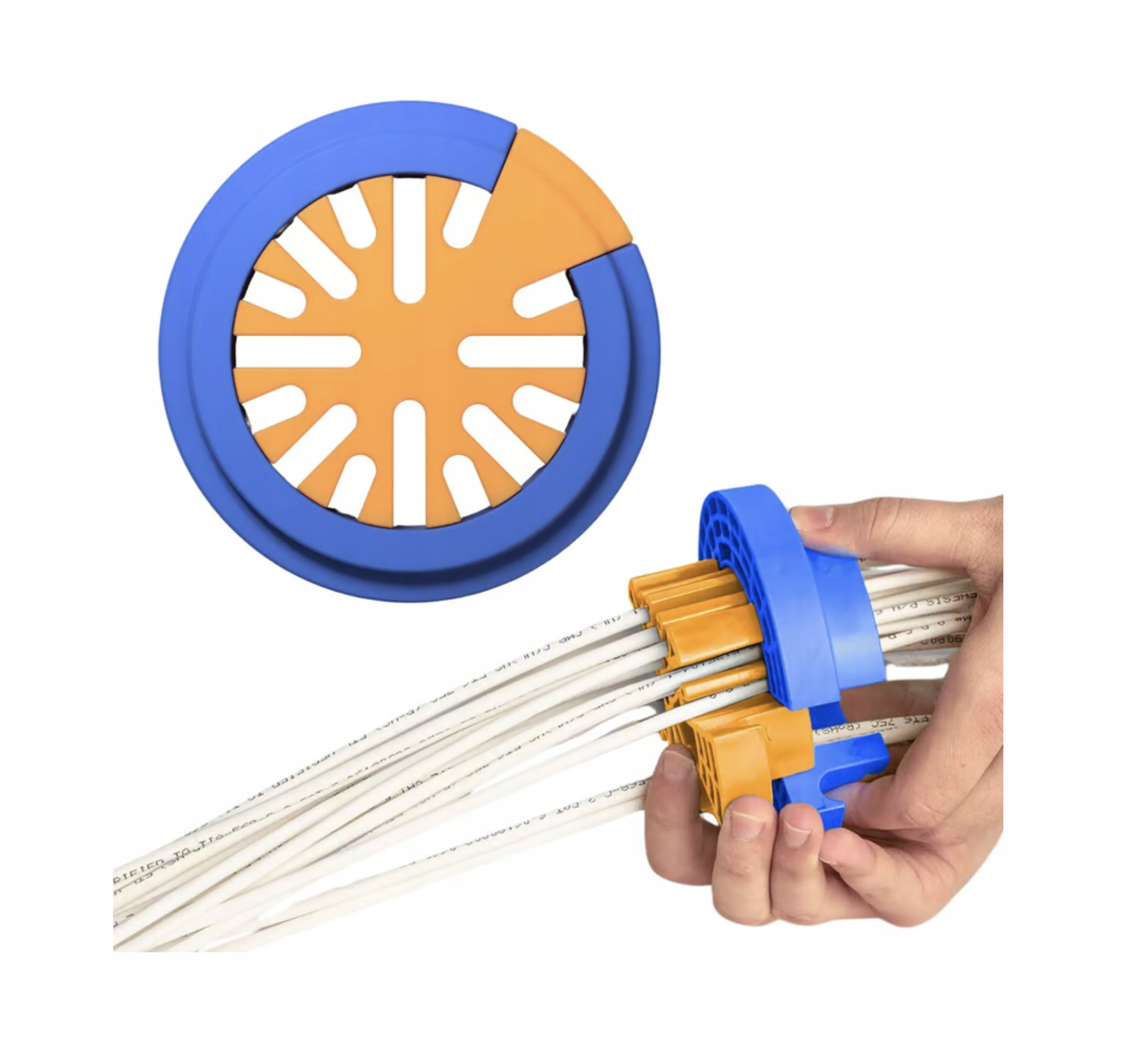 Organizer Wiązek Kabli Grzebień Kablowy Czesak do Kabli – Idealne rozwiązanie do porządkowania kabli