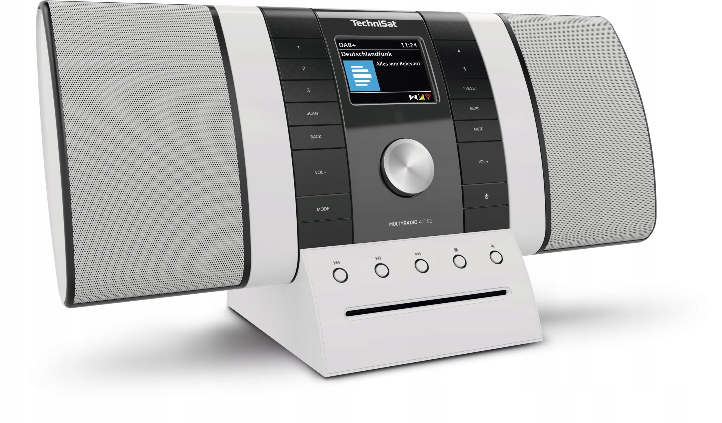 Wbudowany odtwarzacz CD i MP3