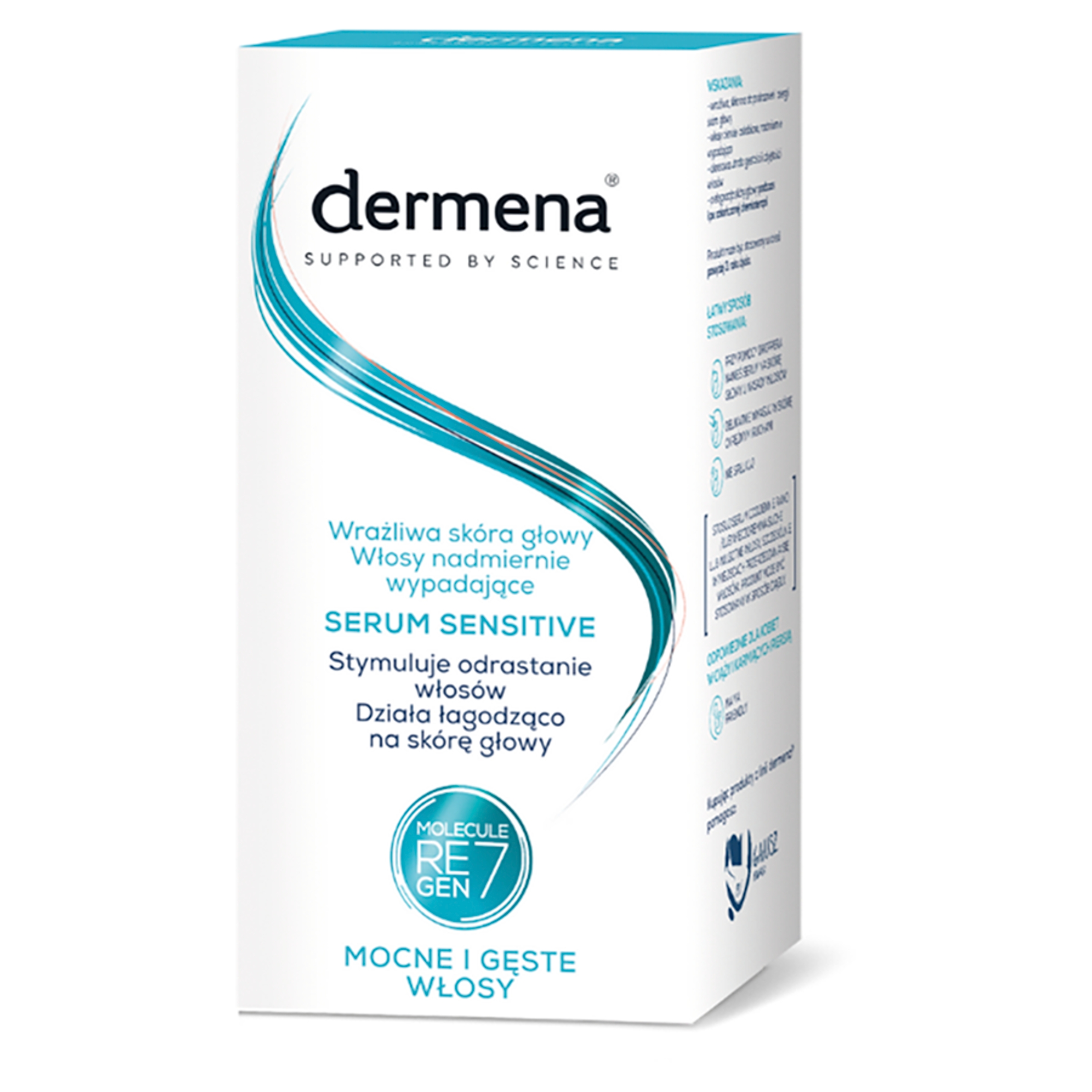 Składniki aktywne: Molekuła Regen 7, Biolin, D-Panthenol