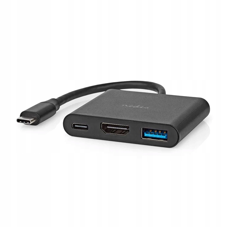 HUB USB Nedis CCGB64770BK01 – Stacja dokująca z interfejsem USB 3.2 Gen 1