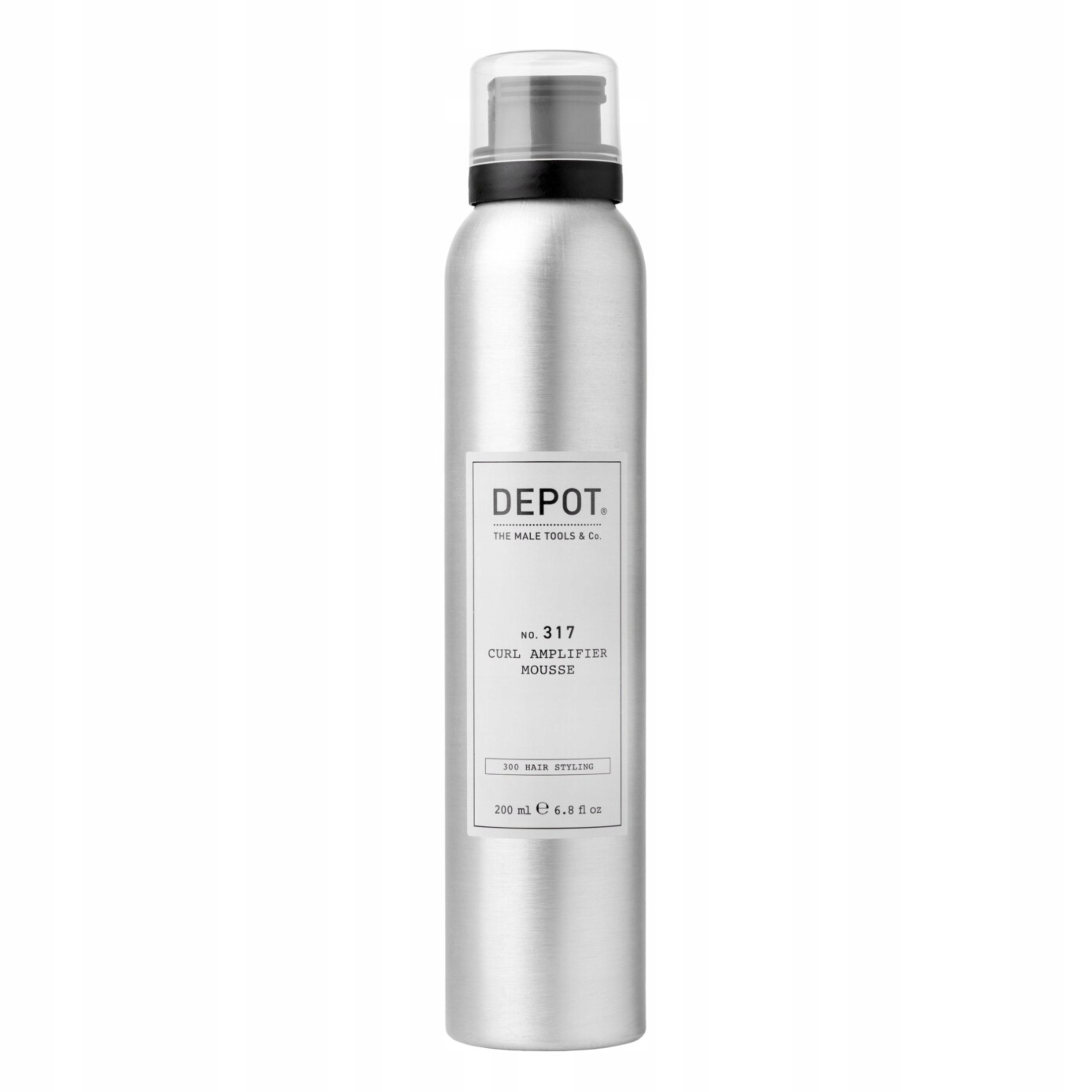Depot 317 Curl Amplifier Mousse – Mus do stylizacji loków i fal dla mężczyzn